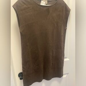 Wilfred Brown Sleeveless Dress